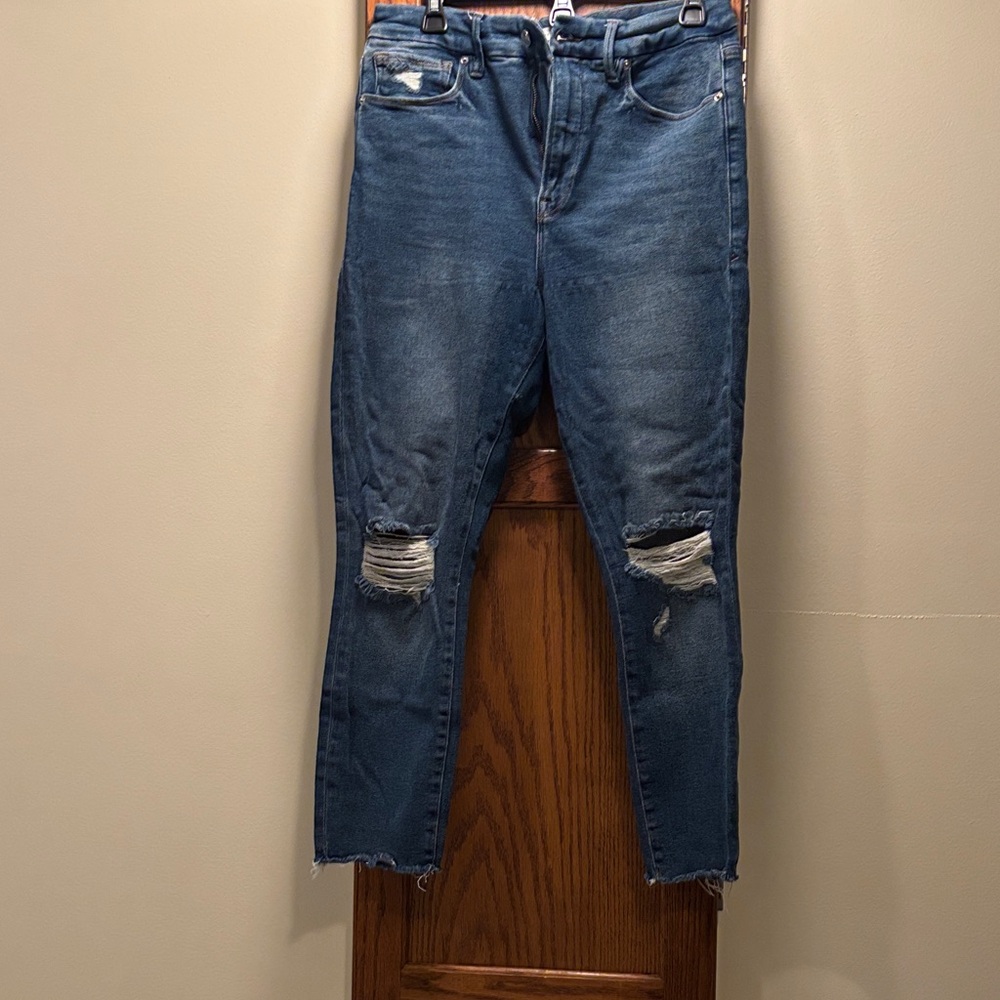Good American Women's Classic Blue Jeans - 12/31 (see picture)
